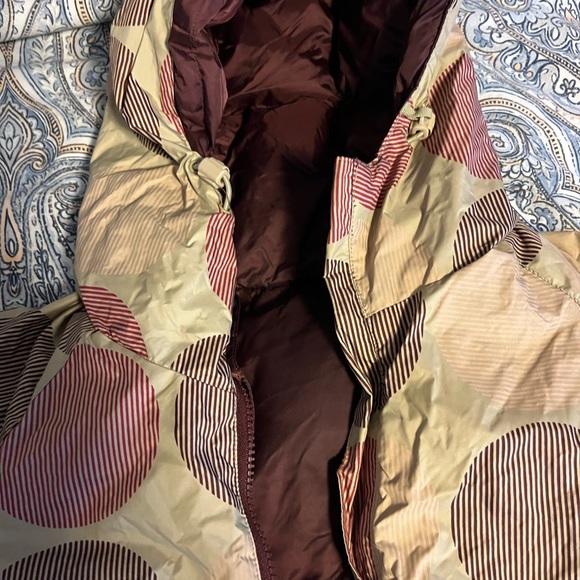 EUC Burton reversible  size Small women’s winter down jacket - Picture 3 of 16